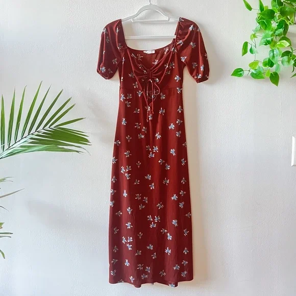 nordstrom red floral dress Red Floral Dresses for Women